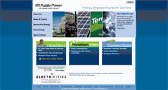 Desktop Screenshot of ncpublicpower.com